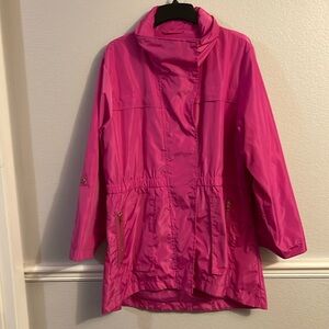 NWT Heathmoor Hot Pink, Lightweight Rain Jacket